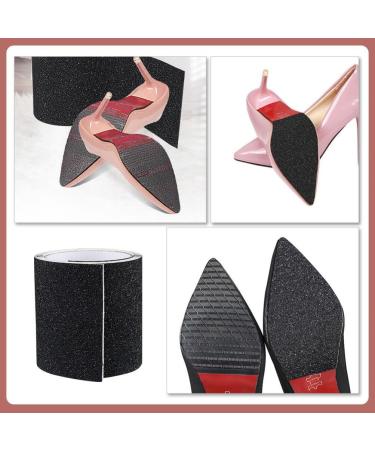 HOMSFOU Sole Protector Clear - Anti-Slip High-Heel Shoe Bottom Protectors | 10x200cm Sole Protectors for Heels - Buy Online on GoSupps.com