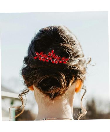 MERRYHAPY Bridal Headwear Wedding Hair Clips for Brides Rhinestone Hair Accessories Rhinestone Hair Side Comb Wedding Hair Accessories Hair Combs Diamond Hair Accessories Hair Comb Clips - Buy Online on GoSupps.com