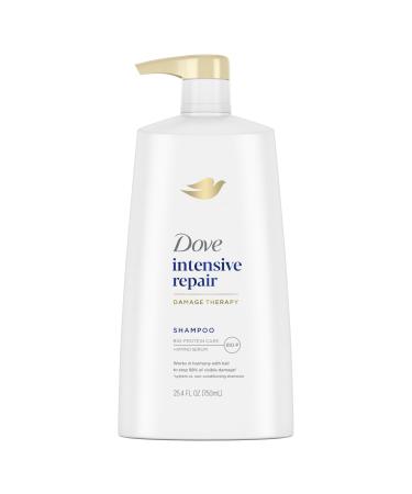 Dove Shampoo Intensive Repair for Damaged Hair Shampoo with Bio-Restore Complex 25.4 oz
