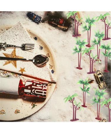 24 Pieces Palm Tree Green Coconut Tree Cupcake Topper Coconuts Cake Decorations Tree Coconuts Cupcake Topper Building Model Landscape(3.15 inch-20 Pieces 5.5 inch-4 Pieces) - Buy Online on GoSupps.com