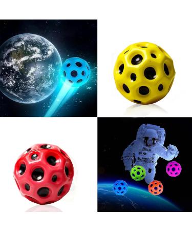 3 PCs Astro Jump Ball - High Bounce Moon Galaxy Spring Balls | Interactive Outdoor Toys for Kids - Buy Online on GoSupps.com