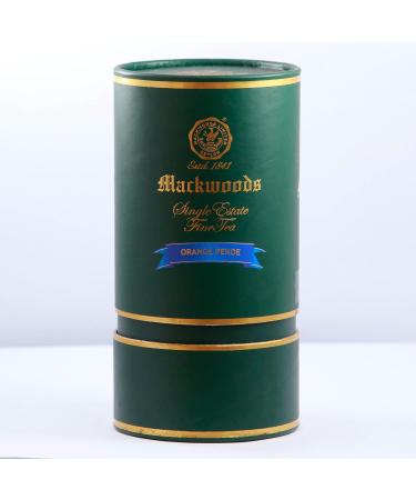 Ceylon Black Tea MACKWOODS Single Estate Loose Leaf Orange Pekoe Tea Cylinder - Buy Online on GoSupps.com