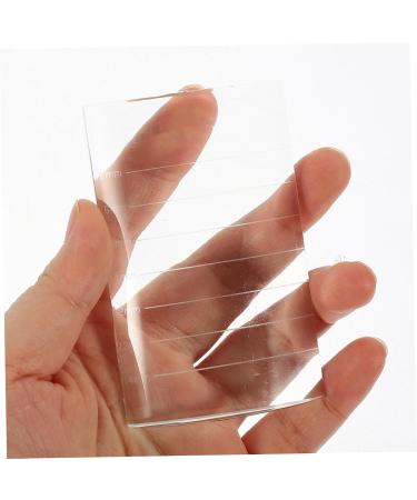 2pcs Eyelash Extension Holder Glass Tray - Premium Eyelash Pallet for Extensions | Ideal for Professionals - Buy Online on GoSupps.com