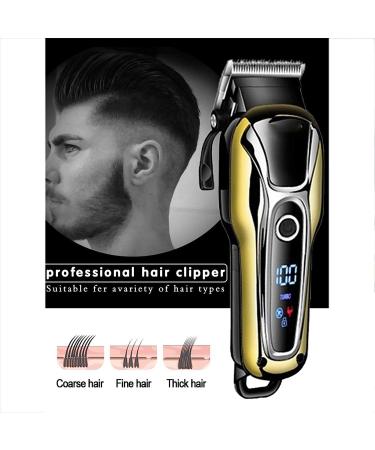 Professional Electric Hair Clipper for Men | LCD Trimmer & Razor | International Shipping Available - Buy Online on GoSupps.com