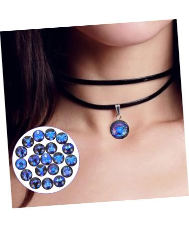 VILLCASE 500 Pcs Time Gem Patch Diy Jewelry Making Flatback Charms Round Vases for Centerpieces Photo Locket Halloween Beads Skull Charms Jewelry Supplies Circle Suite Bracelet 3d Glass As Shownx5pcs 1X1cmx5pcs - Buy Online on GoSupps.com