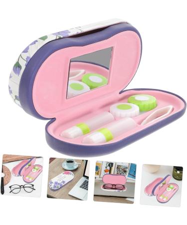 Buy Gatuida Double-Layer Glasses Case & Contact Suitcase - Travel Tweezers & Organizer for Lenses | Essential Travel Accessories - Buy Online on GoSupps.com