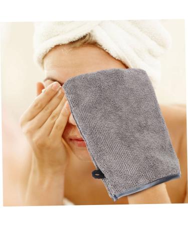 5 Pairs GLEAVI Fiber Makeup Remover Gloves for Body and Face - Korean Exfoliating Mitts for Men, Women, and Children - Bathing Scrubber and Spa Exfoliator Mitts - Grey (20.7x14x0.5cm) - Buy Online on GoSupps.com