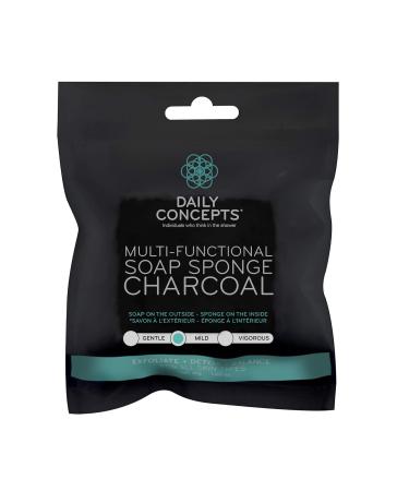 Charcoal Soap Sponge Set - Multi-Functional - Pack of 3 - Buy Online on GoSupps.com