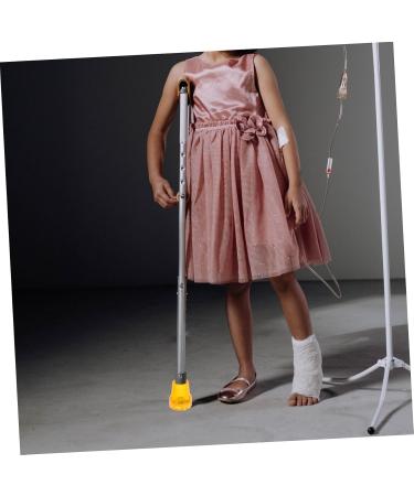 Lurrose 6-Pack Anti-Slip Crutch Pads | Rubber Tips for Hiking Sticks & Walking Sticks | Space Protection for Better Grip - Buy Online on GoSupps.com