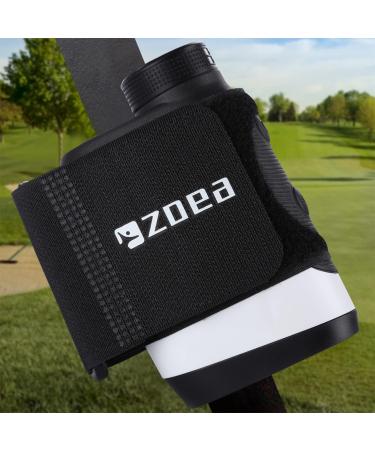 ZOEA Magnetic Rangefinder Mount Strap for Golf Cart Railing, Universal Adjustable Rangefinder Mount/Holder/Strap/Band with Ultra-Thin Strong Magnet Securely Attach to Most Rail/Bar/Frame of Golf Cart