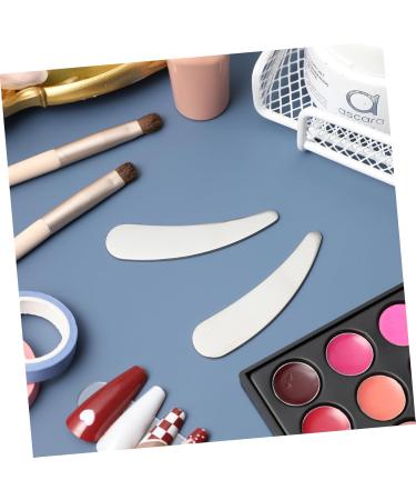 Healvian 10 Pcs Cosmetic Spatula Makeup Applicator Face Spatula Cosmetics Spatulas Reusable Stainless Steel 1 g (Pack of 1) As Shownx5pcs - Buy Online on GoSupps.com