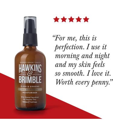 Hawkins & Brimble Oil Control Men s Face Moisturiser Sensitive Skin Moisturiser for Men with Natural Ingredients Moisturiser for oily Skin Men s Moisturiser with No Parabens or Animal Testing - Buy Online on GoSupps.com