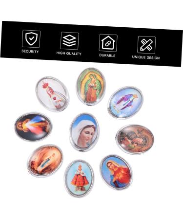 COHEALI Bracelets Beads 40pcs Religious Figure Jewelry Necklace Cross Labret Jewelry Necklace Fitting Sticker Bracelet Random 0.7X1CM - Buy Online on GoSupps.com