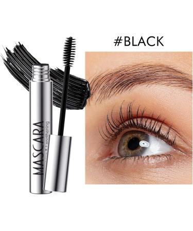 Thickening & Volumizing Mascara Waterproof & Sweatproof Tubing Mascara for Volume and Length Unique Brush Design Clump-Free Application Long-Lasting Curl and Fullness Smooth Fiber Cream Formula - Buy Online on GoSupps.com