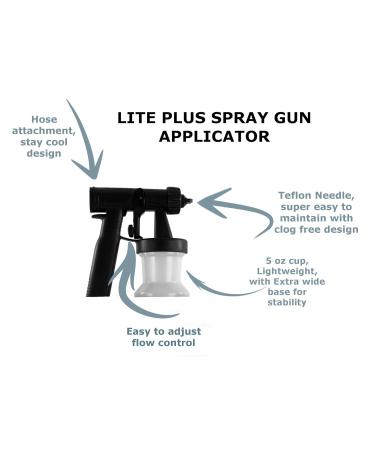 MaxiMist Lite Plus HVLP Spray Tanning System - Includes 50 Black Foot Protectors for International Shipping - Buy Online on GoSupps.com