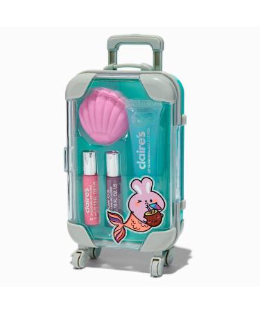 Claire's Rolling Cosmetic Case with Lip Gloss and Mirror