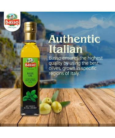 Naturally Infused Olive Oil Tasting Set with Gift Box - Garlic, Rosemary, Basil, Chili Pepper - 4x8.5 fl.oz - All Natural - Great Corporate Gift - Buy Online on GoSupps.com