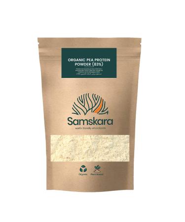 Samskara Pea Protein Powder (83%) | Organic Organic | Fermented | Smooth Neutral 100% Natural | Samskara (3 kg)