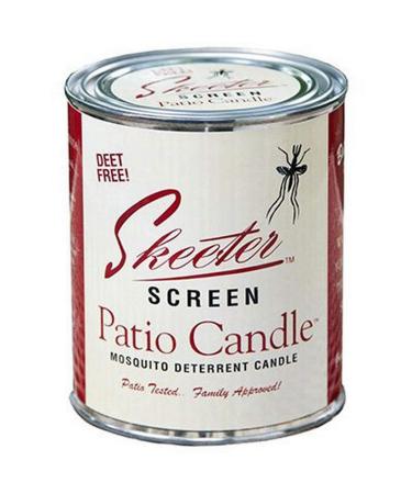 Skeeter Screen 90400 80-Hour Burn Time Patio Candle 1 Standard