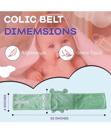 MAMAR Baby Colic Belt - Gas & Colic Relief for Newborns with Warm Compression Gel Pad - Buy Online on GoSupps.com