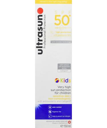ultrasun Kids Sunscreen SPF50+ white Unscented 150 millilitre single - Buy Online on GoSupps.com