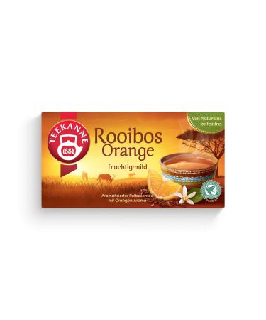 Teekanne Rooibos Orange 20er pack of 4 (4 x 35 g)