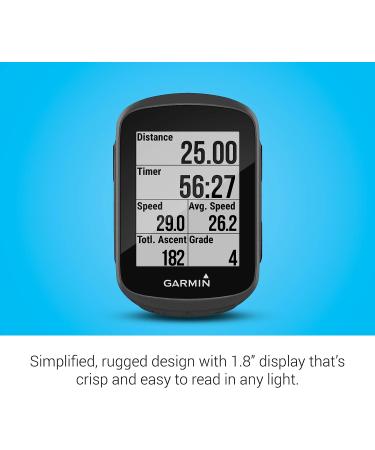 Garmin Edge 130 Plus GPS Cycling Computer with Structured Workouts & ClimbPro Pacing - Black (010-02385-00) - Buy Online on GoSupps.com
