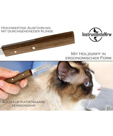 Premium Trimmeters Set for Dogs & Cats | 4-Part Comb & Stainless Steel Fur Knife for All Coat Types - Buy Online on GoSupps.com