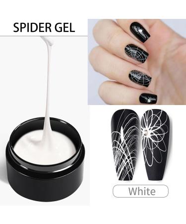Maciun Gel Paint for Nails Art - Multipurpose Wire Drawing Nail Gel Polish - Compact Gel Liner Gel Nail Paint for Home Nail Salon Beauty Shops - Buy Online on GoSupps.com