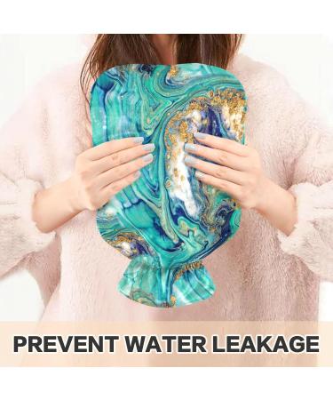 NAANLE 2L Stone Marble Hot Water Bottle with Cover Heat & Cold Therapy for Back Pain Relief Hand/Foot Warmer - Buy Online on GoSupps.com