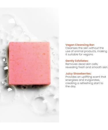  Skin Chemists Skin Pharmacy Rose Facial Cleansing Bar 100g | Luxurious Skincare | Energizing Exfoliation for Fresh Hydrated & Smooth Skin - Buy Online on GoSupps.com