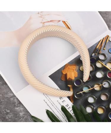 MFUOE Soft Sponge Headbands Thicken Stripes Headband Headband Wide Non Slip Hair Band for Face Washing Makeup and Outdoor Hair Accessories - Buy Online on GoSupps.com