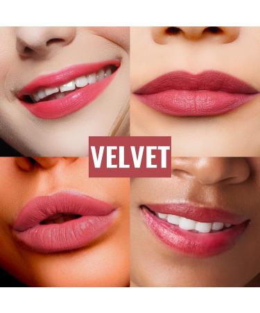 Oulac Soft Matte Lipstick & Blush Duo - Red Peach Color | Cream to Powder Formula Enriched with Rose Oil | Vegan & Cruelty-Free | 3.6g (Y06) Red Velvet - Buy Online on GoSupps.com
