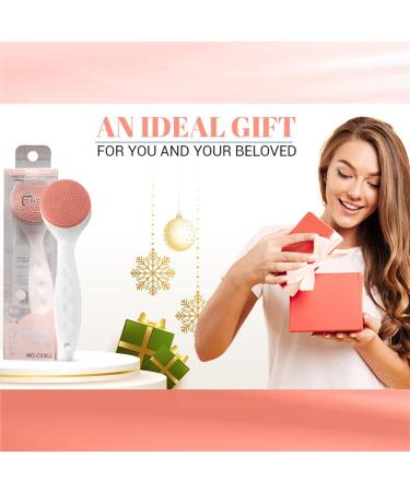 Facial Cleansing Brush - Silicone Facial Cleansing Brush Face Scrubber | Face Cleaner Manual Blackheads Dirt for Deeply Cleaning Pore Massaging Tmay - Buy Online on GoSupps.com