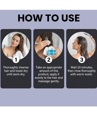 Moisturizing Cream for Dry Hair - 120g Strengthening Nourishing and Multifunctional - Repairing Treatment for Damaged and Dry Hair - for Grandmother Mother Wife Daughter Girlfriend Men - Buy Online on GoSupps.com