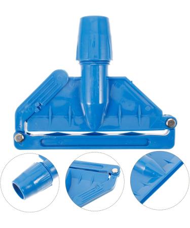Detachable Mop Head Clamp - Adjustable Mop Clip for Floor Cleaning | Durable Plastic Accessories 28c Blue - Perfect Replacement for Mop Handle - Buy Online on GoSupps.com