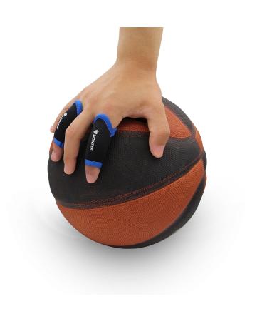 Single Finger Sleeve Pair - Compression Sports Sleeve for BJJ MMA Basketball & Weight Lifting - Large Size - Buy Online on GoSupps.com