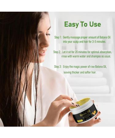 Organic Batana Oil for Hair Growth | Dr. Sebi Pure Hair Oil - Thicker Fuller Hair Prevents Loss & Repairs Split Ends | International Shipping - Buy Online on GoSupps.com