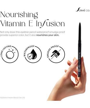 Sorme Cosmetics Truline Mechanical Eye Pencil - MP04 Midnight For Women 0.01 oz Eye Pencil - Buy Online on GoSupps.com