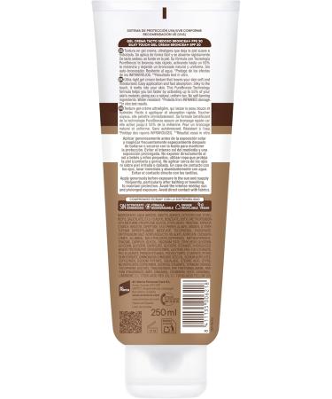 Ecran Sunnique Broncea+ Gel-Crema SPF30 250ml - Optimal Sun Protection for All Skin Types | International Shipping Available - Buy Online on GoSupps.com