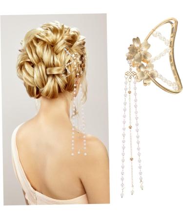 DOITOOL Hairpin Claw Barrettes for Girls Pearl Hair Clips French Hair Clips Celluloid French Design Barrettes Non- Slip Ponytail Holder Girls Tiara Mermaid Zinc Alloy Dense Woman - Buy Online on GoSupps.com