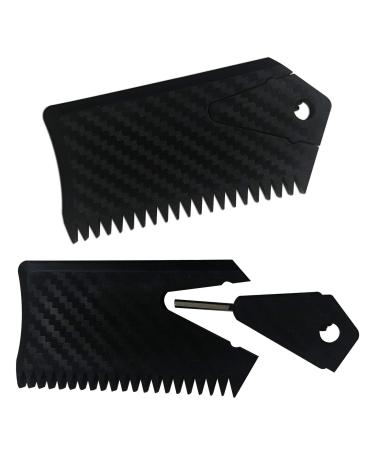 Rokia R Surf Wax Comb 2PCS Wax Comb + Fin Key Surfboard Paddleboard Maintenance Cleaner Tool