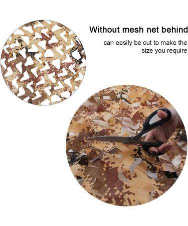 Yeacool Camo Netting 6.5ftx5ft - Lightweight Camouflage Tarp for Hunting, Camping, and Car Cover - Military Party Decorations and Duck Blind - Durable Army Sunshade Mesh in Digital Desert Camo - Buy Online on GoSupps.com