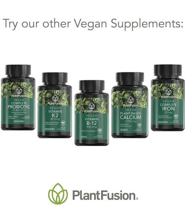 PlantFusion Vegan Complete Iron 25mg - 90 Vegan Capsules for Optimal Health - Buy Online on GoSupps.com