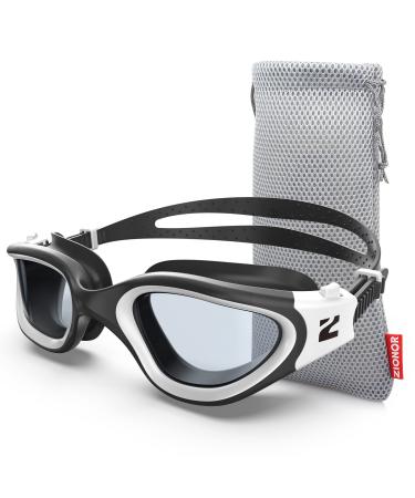 ZIONOR Swim Goggles, G1 SE Swimming Goggles Anti-fog for Adult Men Women A0 Clear Lens