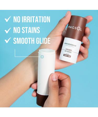 MAGSOL Plastic-Free Natural Deodorant for Women - 100% Aluminum Free Baking Soda Free Plastic Free - 2.8 oz Sweet Orange - Buy Online on GoSupps.com