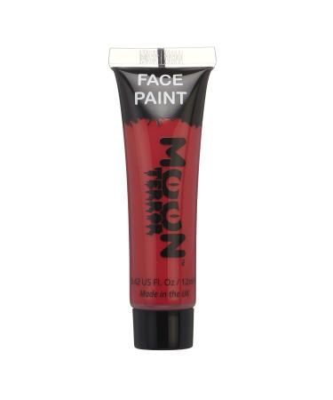 Halloween Face Paint Body Paint by Moon Terror | Blood Red | SFX Make up Special Effects Make up | 12ml