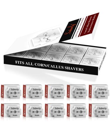 Azltdcow Professional 100 pieces of corneal rasiser chicken eye remover files foot scraps stainless steel files for footfish and pedicure tools - Buy Online on GoSupps.com