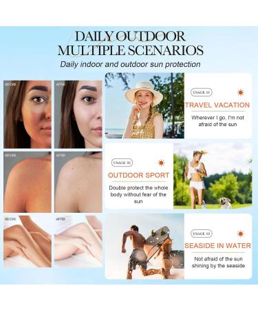 Advanced Sun Cream Spf 50+ Face Sunscreen With Vitamin C SPF 50 Face Moisturiser SPF 50 UVA & UVB Protection Suncream Waterproof & Non-Greasy Moisturising Cream For Daily Use (HA Sunscreen) - Buy Online on GoSupps.com