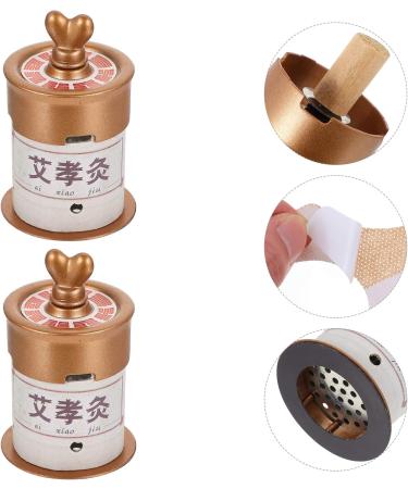 Buy Moxibustion Box Tool Set - Smokeless Ceramic Moxa Burner & Filter - International Shipping Available - Buy Online on GoSupps.com
